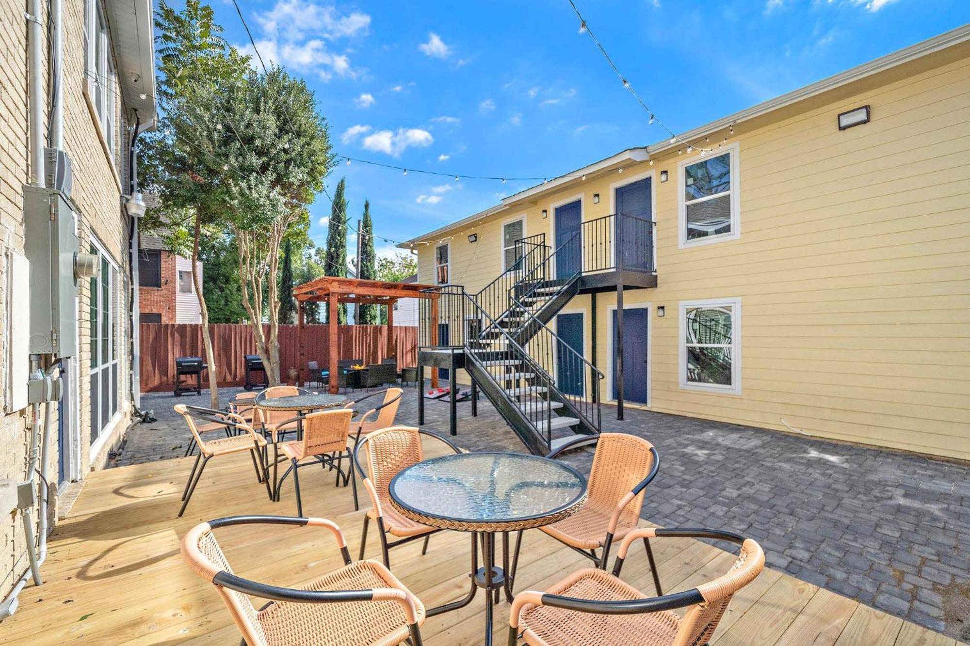 Nr Med Center, Midtown, Dt Games Patio Bbq Apartment Houston Bagian luar foto